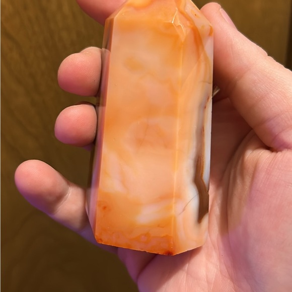 Carnelian Crystal Tower - Picture 5 of 5